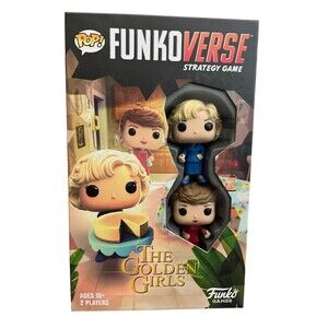 Funko Pop! Funkoverse Golden Girls 100 Rose and  Blanche Strategy Game
